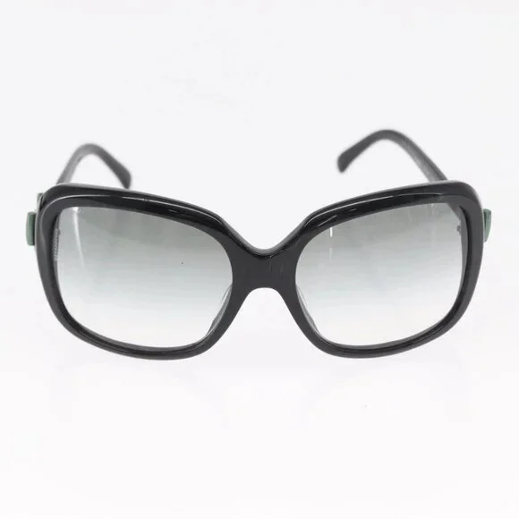 CHANEL Sunglasses plastic Black CC Auth ka959V - Picture 13 of 15